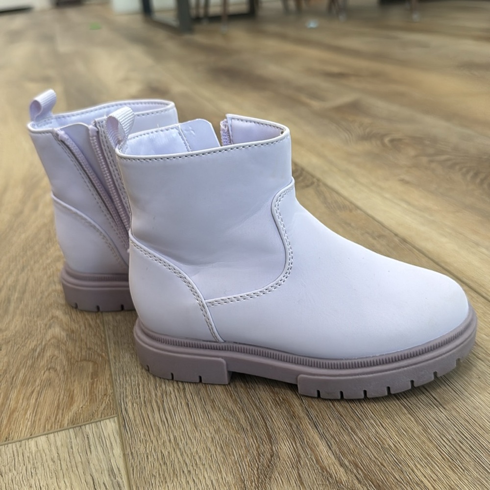 Cat & Jack Lavender Boots - Picture 4 of 5